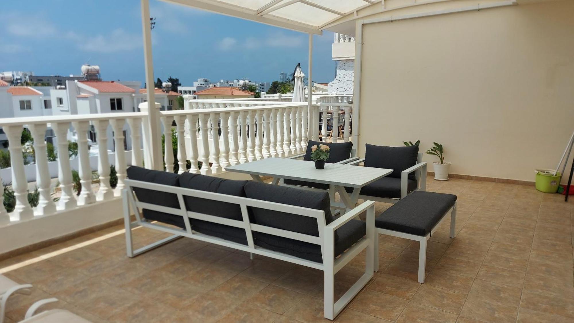 Nissi Golden Sands Sea View 2 Bedroom Apartment Ajía Nápa Kültér fotó