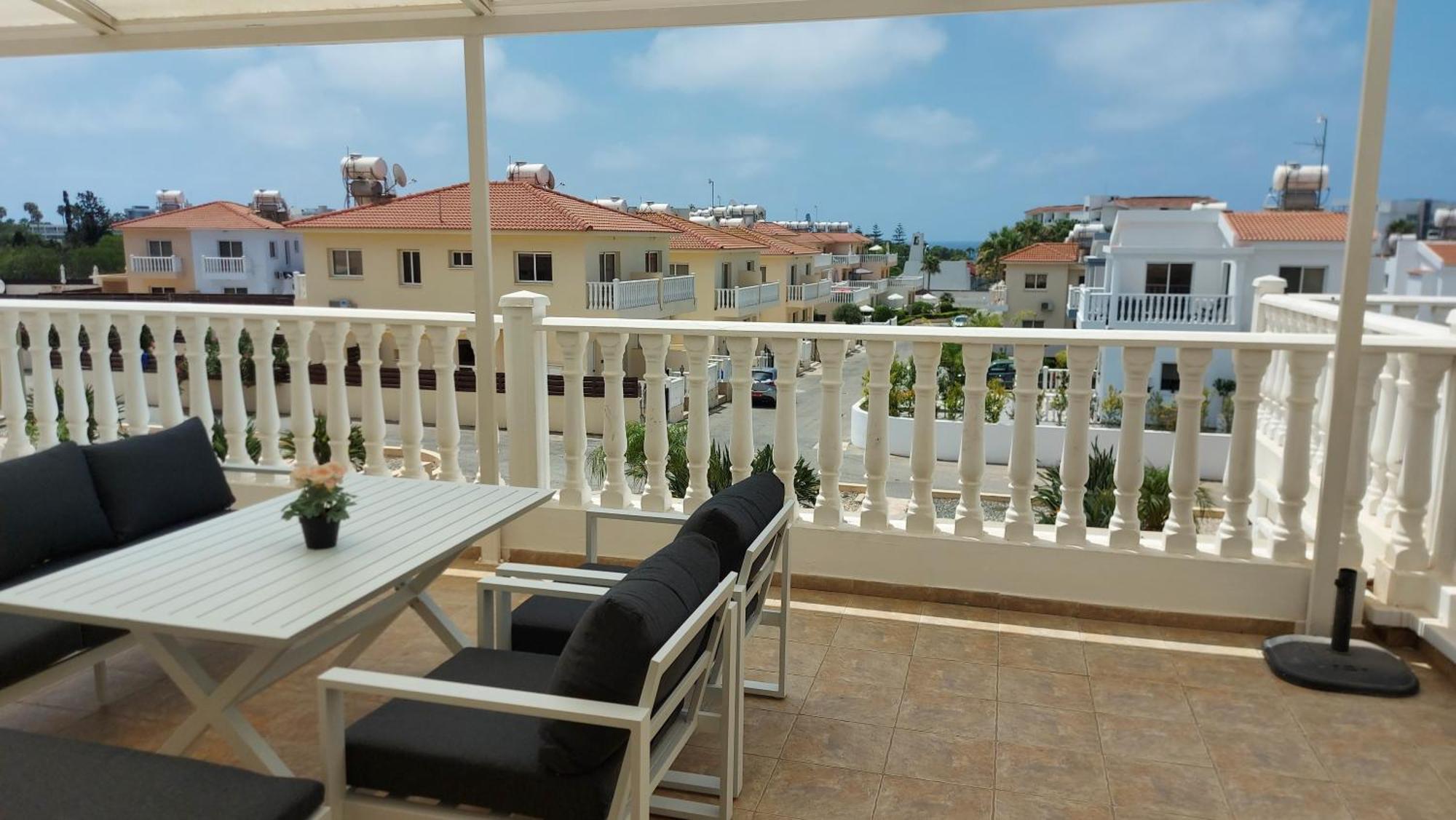 Nissi Golden Sands Sea View 2 Bedroom Apartment Ajía Nápa Kültér fotó